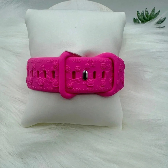 New Floral Design Apple Watch Bands  38mm 40mm 41mm Pink Bundle 1 - Picture 6 of 7